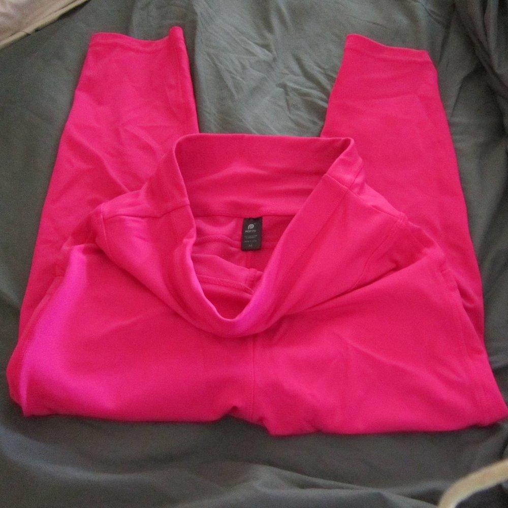 Pink Pop Fit Leggings size M